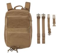 ZFFOZZ Mochila Táctica Portátil de Dos Hombros, Mochila de Viaje MOLLE de Nailon 1000D, Ideal para Acampar al Aire Libre, Picnics, Actividades de Airsoft y Paintball.(Brown)
