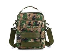 ZFFOZZ Mochila Táctica Tipo Mensajero, Impermeable y Ajustable Estilo Militar EDC Molle Resistente al Agua para Hombre(Jungle cp)
