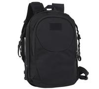 ZFFOZZ Mochila y Chaleco Tácticos de Doble Uso, Integrados, de Gran Capacidad, con Correas Molle, para Viajes al Aire Libre(Black)