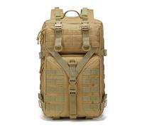 ZFFOZZ Mochilas tácticas de 36L-55L, mochila militar extraíble antipresión mochila de asalto ventilada bolsa Molle para exteriores mochila impermeable para senderismo(Khaki)