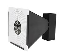 ZFFOZZ Pistola de Aire Comprimido para Exteriores, Airsoft, Paintball, Tiro con Arco, Placa de Tiro de Acero de Metal, Objetivo de Entrenamiento Táctico con 100 Papeles