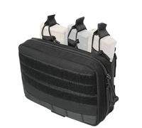 ZFFOZZ Tactical Large Admin Pouch, Molle EDC EMT Utility Pouch With Map Sleeve Modular Tool Pouch Large Capacity