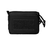 ZFFOZZ Tactical Molle Admin Pouch, 500D Nylon Plug-in Debris Waist Bag, for Cosplay Enthusiast or Outdoor Activity(Black)