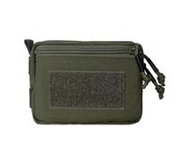 ZFFOZZ Tactical Molle Admin Pouch, 500D Nylon Plug-in Debris Waist Bag, for Cosplay Enthusiast or Outdoor Activity(Green)