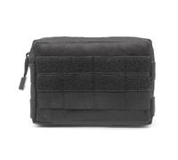 ZFFOZZ Tactical Molle Pouches, EDC Chest Bag, 600D Nylon Utility Tackle Bags Outdoor Sports Camping Hiking Hunting Pack(Black)