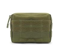 ZFFOZZ Tactical Molle Pouches, EDC Chest Bag, 600D Nylon Utility Tackle Bags Outdoor Sports Camping Hiking Hunting Pack(Green)