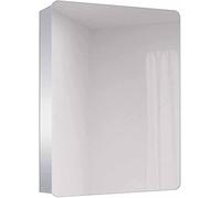 ZFGOJNBH Botiquín Gabinete con Espejo para baño Espacio Individual Gabinete con Espejo para baño de Aluminio Estante para Inodoro montado en la Pared con Espejo Gabinete con Espejo Retro