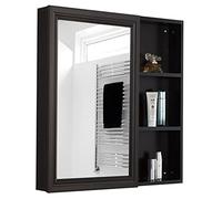 ZFGOJNBH Botiquín, gabinete con Espejo para baño, Espejo de Almacenamiento de Maquillaje, Espejo de tocador, Armario Colgante, Armario para Inodoro, Armario Colgante, Armario de baño (Co
