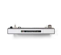 ZFGOJNBH Consola Multimedia Flotante para TV con estantes de Almacenamiento, Centro de Entretenimiento de Pared para Sala de Estar, diseño Moderno (200 cm, Gris)