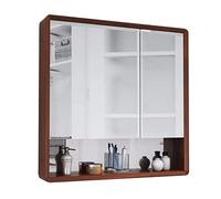 ZFGOJNBH Espejo de baño Moderno montado en la Pared con Almacenamiento y Espejo con Lente HD y tecnología AR