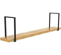 ZFGOJNBH Estante de Techo de Madera de una Sola Capa para Plantas para exhibir Vino Tinto, Estante Decorativo de Hierro para Montaje en Techo (tamaño: 100 * 30 * 50 cm)