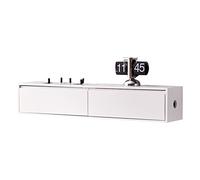 ZFGOJNBH Estante Flotante para TV, Estante de Pared, Soporte para decodificador, Almacenamiento Multimedia, 31,4/39,3 Pulgadas, Montaje Libre, C, 80 cm, Estante Decorativo