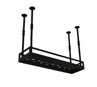 ZFGOJNBH Estantes para Vino Soporte para Vino Tipo Techo Soporte para Botellas de Vino Estantes para Copas de Vino Colgantes Estantes para Copas, estantes para decoración del hogar, Estante Flotante