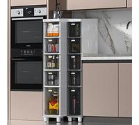 ZFGOJNBH Gabinete de Almacenamiento móvil de 3, 4 y 5 cajones, gabinete pequeño para baño, gabinete para Colocar sobre el Inodoro, gabinete Delgado para baño, gabinete para Papel higiénico, Blanco