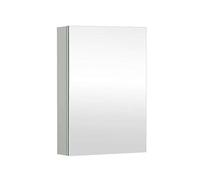 ZFGOJNBH Gabinetes con Espejo Baño Cocina Estante de Especias montado en la Pared Caja de Espejo de Almacenamiento Marco de Estante de Pared para baño (Color: Blanco, Tamaño: 40 * 68 * 13 cm)