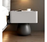 ZFGOJNBH Mesa de Centro de Madera Maciza, mesita de Noche Sencilla, mesita de Noche Minimalista, Ligera, de Lujo, con cajones, mesita de Noche para Dormitorio, Mesa Auxiliar pequeña para Sala de Esta