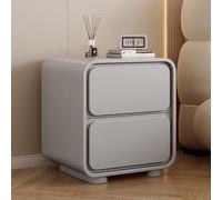 ZFGOJNBH Mesas auxiliares para Dormitorio, mesita de Noche, Mesa Auxiliar con 2 cajones, Muebles de Dormitorio, Mesa Auxiliar con Almacenamiento Abierto, Armario Auxiliar para Dormitorio, hogar, acce