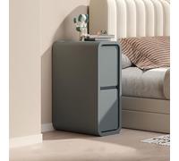 ZFGOJNBH Mesita de Noche de Madera Maciza de Dormitorio Minimalista Moderna con cajones de Almacenamiento, mesita de Noche Estrecha para Dormitorio, cómoda de Madera, mesita de Noche Mini, Armario de