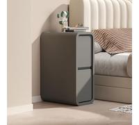 ZFGOJNBH Mesita de Noche de Madera Maciza de Dormitorio Minimalista Moderna con cajones de Almacenamiento, mesita de Noche Estrecha para Dormitorio, cómoda de Madera, mesita de Noche Mini, Armario de