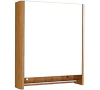 ZFGOJNBH Mueble de baño de Acero Inoxidable, Mueble con Espejo, Mueble de Almacenamiento para baño, Mueble de Pared para baño, Lavabo para Inodoro, Mueble Colgante Blanco