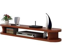 ZFGOJNBH Mueble de TV Flotante de Pared para el hogar, estantería de Almacenamiento para DVD, satélite, decodificador de Cable, C/120 cm/B/120 cm