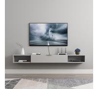 ZFGOJNBH Mueble de TV Flotante Moderno de Pared, Mueble de TV Flotante, Estante de TV de Pared con cajones, Consola Multimedia, Centro de Entretenimiento, Mueble de TV Flotante de Madera, Escritorio,