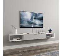 ZFGOJNBH Mueble de TV Flotante Moderno de Pared, Mueble de TV Flotante, Estante de TV de Pared con cajones, Consola Multimedia, Centro de Entretenimiento, Mueble de TV Flotante de Madera, Escritorio,