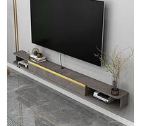 ZFGOJNBH Mueble de TV Flotante Mueble de TV Flotante, Mueble de TV de Pared, Mueble de TV Flotante, Centro de Entretenimiento Multimedia, Muebles para el hogar para Sala de Estar y Dormitorio