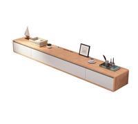 ZFGOJNBH Mueble de TV Flotante para Sala de Estar, Mueble de TV de Pared, Mueble de Almacenamiento, Estante Flotante para TV, Consola Multimedia, Unidad de TV Flotante (120 cm/47,2 Pulgadas)