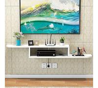 ZFGOJNBH Mueble Flotante para TV, Mueble de TV, Muebles de Pared para Sala de Estar, Mueble de TV Colgante, Mueble de TV Flotante, Estante de Pared, Estante para Router, Estante para Almacenamiento d