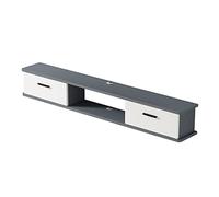 ZFGOJNBH Soporte Flotante para TV, Estante de Pared para TV, Centro de Entretenimiento, Consola Multimedia, Mueble para TV, estantes de Almacenamiento, Estante para decodificador, 140 cm de Ancho, 47