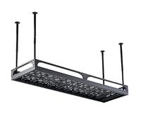 ZFGOJNBH Soporte para Botellas de Vino, Estante para Colgar en el Techo, Estante de Almacenamiento de Metal Negro para Copas de Vino, Estante de exhibición Decorativo para Barra de Cocina, organizado