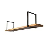 ZFGOJNBH Soporte para Copas de Vino para Colgar: estantes flotantes en el Techo, Estante para vinos para Colgar en el Techo, Soporte para Plantas de Madera Maciza de Hierro Forjado para Interiores, e