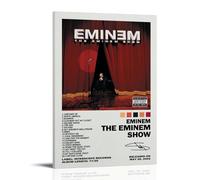 ZFHK Póster de portada de álbum de The Eminem Show de Eminem, póster decorativo para pared, pintura para dormitorio, pósteres de 30 x 45 cm, estilo marco