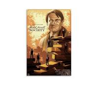 ZFHSFZ Dead Poets Society - Paño de pintura al óleo para decoración de pared, impermeable, baño, cocina, dormitorio, pósteres desmontables, sin residuos, fácil de limpiar, 60 x 90 cm, estilo sin marco