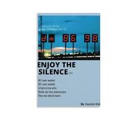 ZFHSFZ Depeche Mode The Singles 86-98 - Paño de pintura al óleo para decoración de pared, impermeable, baño, cocina, dormitorio, pósteres desmontables, sin residuos, fácil de limpiar, 40 x 60 cm