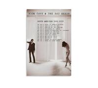 ZFHSFZ Nick Cave And The Bad Seeds - Paño de pintura al óleo para decoración de pared, impermeable, baño, cocina, dormitorio, pósteres desmontables, sin residuos, fácil de limpiar, 50 x 75 cm, estilo