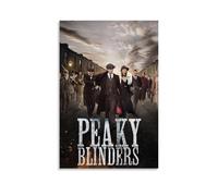 ZFHSFZ Peaky Blinders - Paño de pintura al óleo para decoración de pared, impermeable, baño, cocina, dormitorio, pósteres desmontables, sin residuos, fácil de limpiar, estilo sin marco, 40 x 60 cm