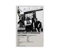 ZFHSFZ The Neighbourhood Hard to Imagine - Paño de pintura al óleo para decoración de pared, impermeable, baño, cocina, dormitorio, pósteres desmontables, sin residuos, fácil de limpiar, 50 x 75 cm