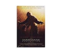 ZFHSFZ The Shawshank Redemption - Paño de pintura al óleo para decoración de pared, impermeable, baño, cocina, dormitorio, pósteres desmontables, sin residuos, fácil de limpiar, 20 x 30 cm, estilo sin