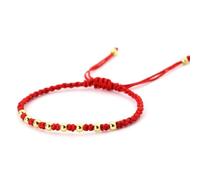 ZFHTJEKNCS Nueva Pulsera Lucky Red Line Women Brazlet Ajustable Collaret Casual Charm Braslet Hecho a Mano Novia Homme