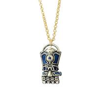 ZFHTJEKNCS Productos de la película de los Vengadores Thanos Guantelete Colgante Collar Retro Personalizado
