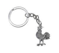 ZFHTJEKNCS Regalo de Recuerdos DIY Portallavero de Metal Antiguo, Color Plata Antiguo, Llavero Colgante para pene 31x20mm