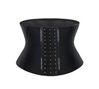 ZFIHAV CinturóN Tipo Corsé Corsé moldeador de cintura látex 3 capas, 22 cm, con 9 varillas acero, faja moldeadora, cinturón adelgazante for mujer Para Mujer(XXS)