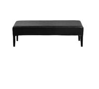 ZFIHAV Funda elástica for Banco de Piano, Funda Protectora for Asiento de Banco de Piano, decoración Elegante for Muebles for Banco de Comedor(Black)