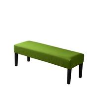 ZFIHAV Funda Larga for Banco, Funda for Taburete de Piano, Fundas elásticas de Licra, Protector de Banco de Color sólido for Sala de Estar(Green,2pcs)