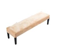 ZFIHAV Funda Suave for Silla de Comedor, Funda elástica for Taburete de Piano, Funda otomana Larga, Funda de Banco sólida, Zapatos cambiantes for Sala de Estar, 2 uds.(Apricot,4pcs)