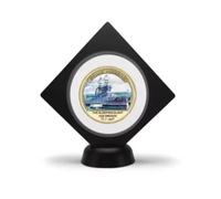 ZFJHALOEP Moneda Conmemorativa del 80.º Aniversario del Ataque a Pearl Harbor, chapada en Oro, Moneda de desafío del ejército de EE. UU., Regalo de Recuerdo Militar.