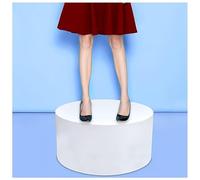 Zfmnoyev Base De Plataforma para Tienda De Ropa O Novias, Soportes De Pedestal para Exhibición De Decoración De Eventos, Plataforma De Pedestal para Exhibición Redonda para Novias(80x15cm/31.5x5.9in)