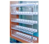 Zfmnoyev Exhibidor De Cigarrillos para Tiendas De Conveniencia, Expositor De Cigarrillos Automático, Caja De Acrílico para Pared O Mostrador, Vitrina para Supermercado(38x27x35cm)